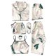 thumbnail image 1 of Conjuntos de salón suaves con cuello en V y manga larga con tirantes finos, ropa de dormir transpirable para mujer con parche en el ojo 12 Xl, 1 of 4