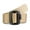 Khaki, variant on Men's Canvas Quick Release Belt Heavy Duty Military Tactical Web Belt with Metal Buckle Adjustable Outdoor Training Work Belt for Hiking Camping Hunting Daily Casual Wear, Army Green,One Size