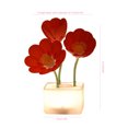 thumbnail image 2 of Grow Light Planta de espectro completo regulable de 9 niveles para plantas de interior () Blanco Rojo, 2 of 9
