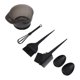 thumbnail image 5 of Kit de tinte para el cabello con tazón mezclador, brocha y protectores para los oídos para una aplicación precisa en casa o en el salón. Color negro., 5 of 5