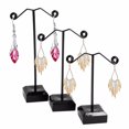 thumbnail image 1 of 3PCS Jewelry Hanger Creative Acrylic Base Metal Jewelry Stand Earring Display, 1 of 10