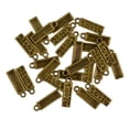 thumbnail image 1 of 50 Piezas de Accesorios de Joyería de Dijes de Plata Dorada, de Corazón Hechas con Colgante de Amor de rectángulo de bronce Macarena Encantos de bronce en formato rectangular, 1 of 5