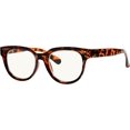 thumbnail image 1 of Eyekepper Blue Light Filter Progressive Readers Women - Oversize Multifocus Computer Glasses - Noline Trifocal Reading Glasses - Tortoise +2.00, 1 of 6