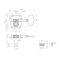 thumbnail image 5 of TK-0790 Gotoh Vintage-style Reverse Wind 4-in-line Bass Tuners, 5 of 5