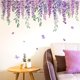 thumbnail image 2 of Autocollants Fentre Fleurs T Printemps Pegatinas anticolisión Suspendues Fleurs Glycine Violet Stickers Vitre Anti-adhsifs Fentre Porte Salle De Bain, 2 of 5