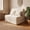 Cream, variant on Oak and Birch 3-in-1 Folding Floor Sofa Bed, Convertible Floor Sofa to Chaise & Sleeper with Lumbar Pillow for Apartment, Dorm & Small Spaces, Chenille, Dark Gray