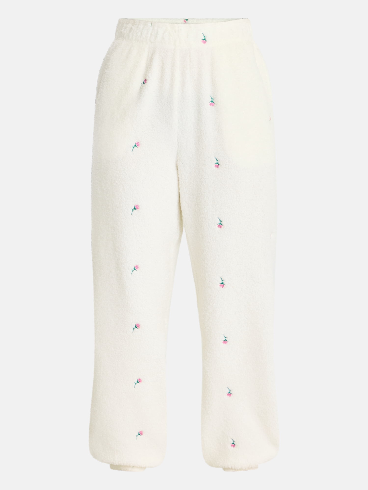 No Boundaries Cozy Teddy Joggers, 29.5'' Inseam, Women's XS-2X