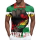 thumbnail image 1 of Tops para hombre, blusas y camisas de manga corta con cuello redondo para hombre Camisa de manga corta estampada para hombre Top/camisa de manga corta con cuello redondo Tops para hombre, 1 of 4