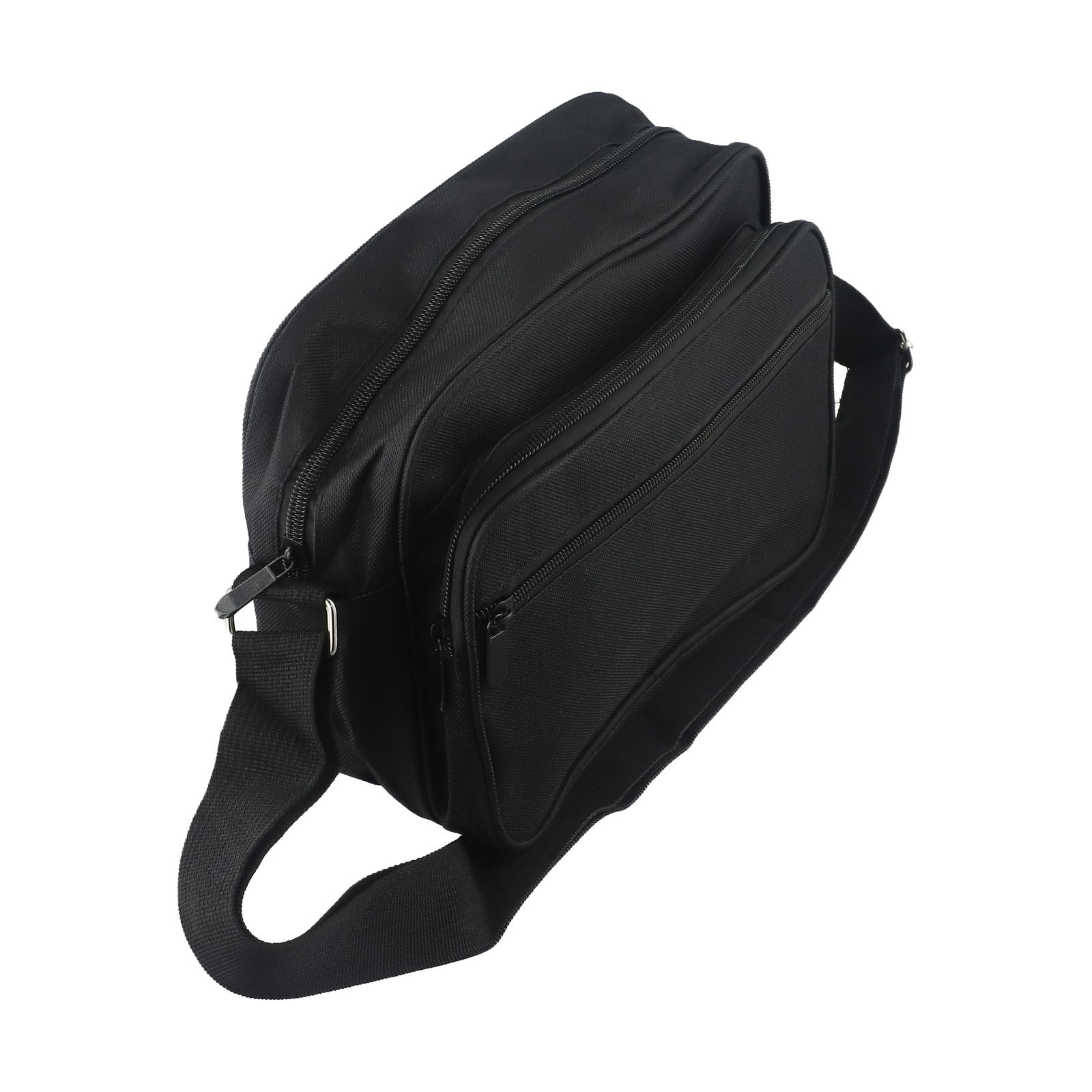 Oxford Canvas Chisel Tool Bag Multi-Functional Electrician Toolkit Shoulder Bag Black Smile Home