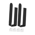 thumbnail image 2 of de acrílico para sombreros, organizador de sombreros resistente con cinta de doble cara, soporte para sombreros, soporte para armario, sala Negro, 2 of 9