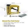 thumbnail image 6 of Kimsing HM515 Manual Point Driver Tool Nail Gun, 1 Piece, 6 of 11