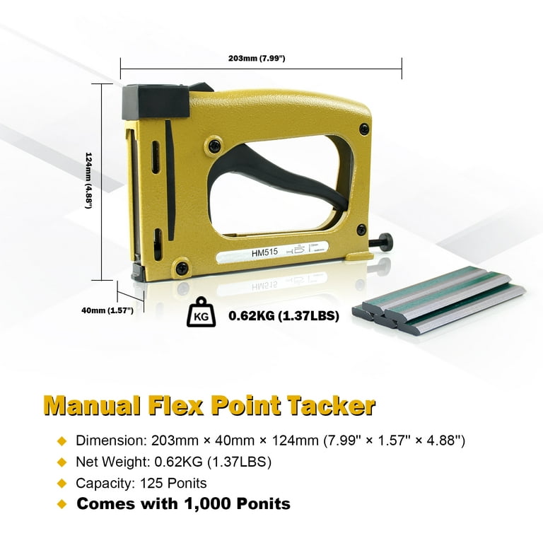 5/8 Flex Point Manual Picture Framing Stapler