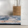 thumbnail image 3 of Rugs USA Dayflower Vintage Machine Washable Area Rug, 6' x 9', Dayflower Blue, 3 of 7