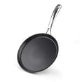 thumbnail image 1 of Cooks Standard Nonstick Hard Anodized 9.5-inch 24cm Crepe Griddle Pan, Black, 1 of 4