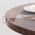 thumbnail image 3 of Round Dining Table Set for 2 | Kitchen Table with 2 Upholstered Chairs for Small Spaces, 3 of 8