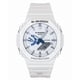 thumbnail image 1 of Casio Reloj G-Shock Analógico Digital con Correa de Resina y Esfera Blanca de Cuarzo GA-2100HDS-7A1 para Hombre, 200 M, 1 of 1