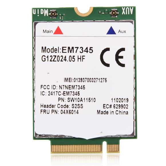 Módulo de tarjeta 4G LTE WWAN Sincero para Thinkpad X250 X1 Carbon W550 T450 X240 T440