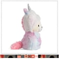 thumbnail image 5 of FAO Schwarz Cozie Friends Teddy Bear Unicorn 10, Classic Bear with Removable Colorful Swaddle, 5 of 9