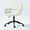 Beige, variant on Homy Casa Kids Study Chair - Adjustable Height Swivel Task Chair with Armrests for Homework Play Room, Brown Faux Suede