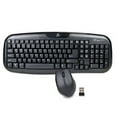 Onn SoftTouch Wireless Keyboard And Mouse, Black