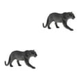 thumbnail image 4 of Guardoinrt Interactive Simulation Animal Figures Model for Kids Educational Toys Panther 2Set, 4 of 6