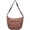 Dark-pink, variant on Slouchy Nylon Bags for Women 2025 Crescent Crossbody Bag Hobo Shoulder Purse Work Travel Tote Handbag Everyday Purses