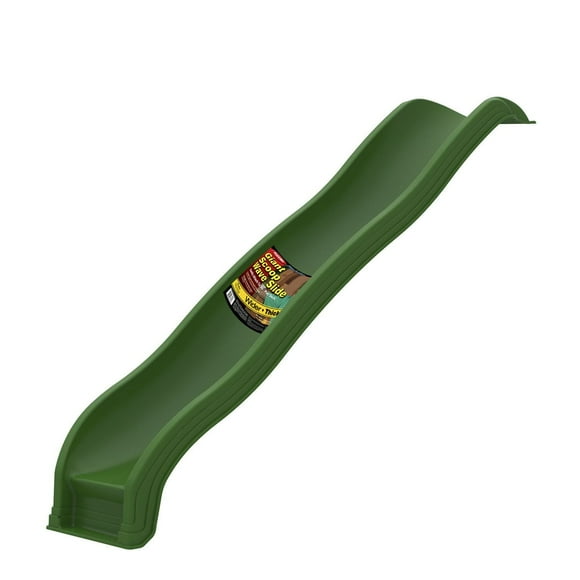 Giant Scoop Wave Slide - Green