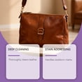 thumbnail image 4 of Leather Cleaner and Cream 100g for Furniture, Car Seats, Shoes and Bags – Stain Removal, Waterproofing, Restoration and Daily Leather Care, 4 of 9
