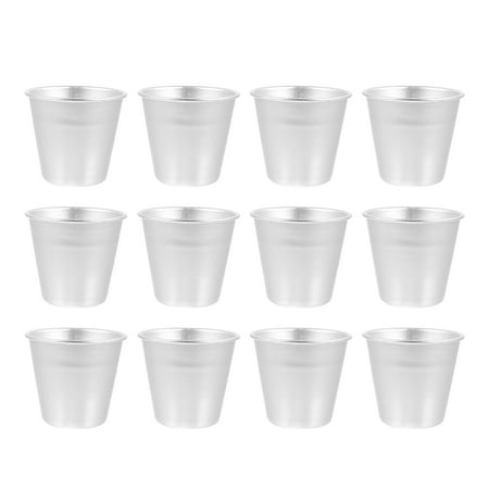 

Homemaxs Cup Mold Pudding Egg Jelly Cake Molten Tin Rice Tartlets Tumbler Metal Custard Chocolate Muffin Pan Mini Individual