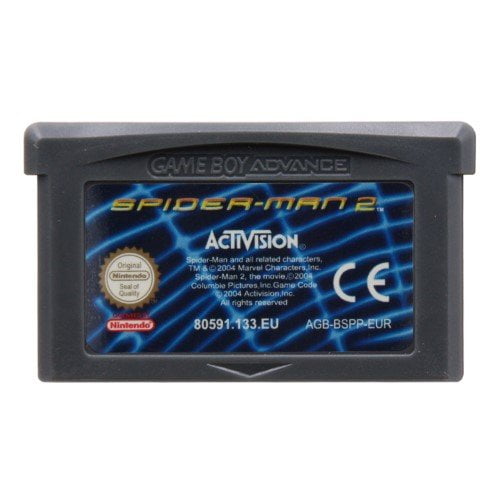 SPIDER MAN 2 EUR Game Boy Advance GBA 32bit Video Game Card