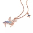 thumbnail image 4 of Pretty Jewelry 925 Silver,Rose Gold Necklace Pendant Cubic Zircon Party Gift, 4 of 6