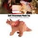 thumbnail image 4 of Muñeco de peluche ANGGREK Triceratops suave Animal de dibujos animados multiusos seguro de juguete, 4 of 8