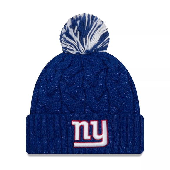 Gorro Beanie Nuevo Era NFL Oficial Tejido Acogedor para Mujeres