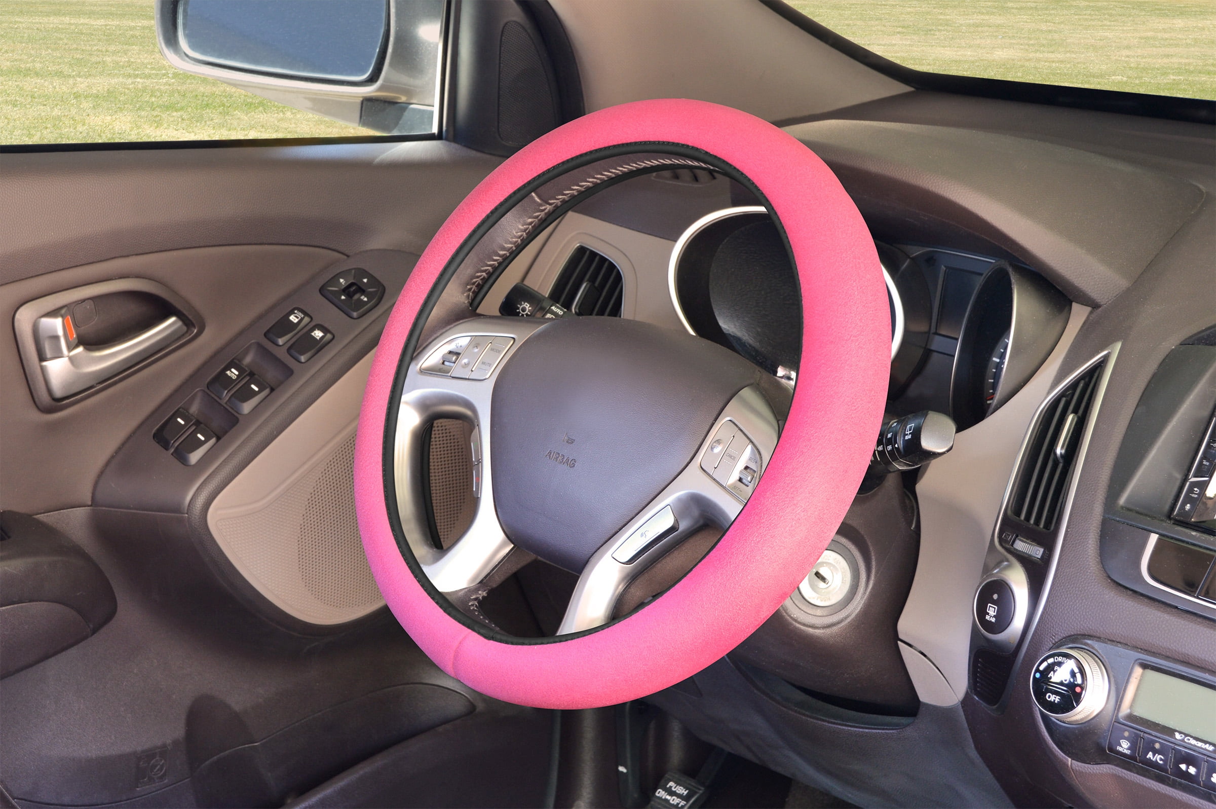 Bell Automotive Rainbow Steering Wheel Cover: HyperFlex Core, Fits  14.5-15.5 