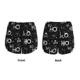 thumbnail image 3 of Balery Ho-Ho-Ho 2 Pantalones cortos deportivos para mujer con forro y dos bolsillos, elásticos, para entrenamiento, gimnasio, yoga-Large, 3 of 7