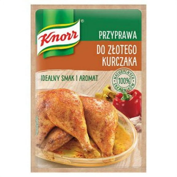 Knorr Przyprawa do Zlotego Kurczaka Rotisserie Chicken Seasoning 23g Bag (3-Pack)