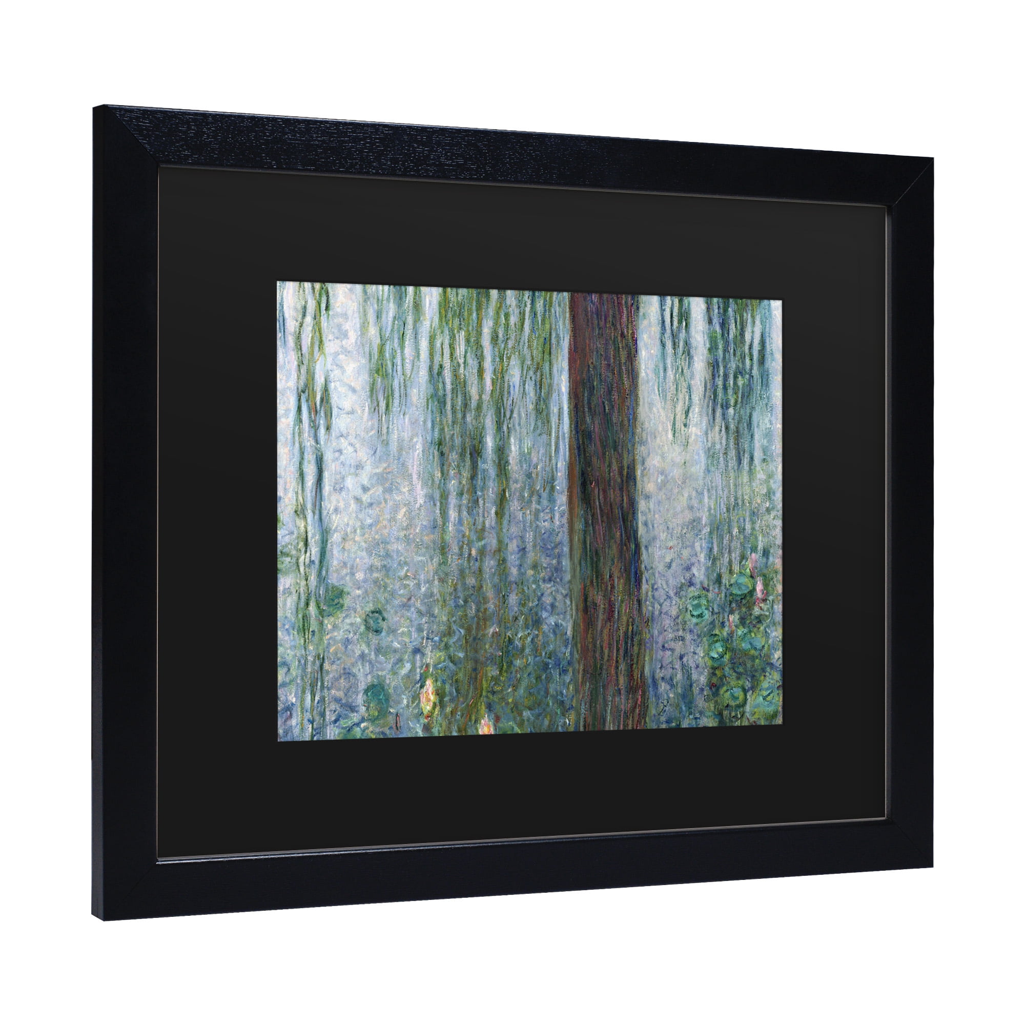 Trademark Fine Art 'Waterlillies Morning' Canvas Art by Claude Monet