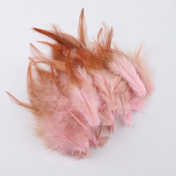 XmhyTop-A Feathers for Crafting,100pcs 3-5.9inch Craft Feathers,Bulk Feathers for Wedding Home Party,Dream Catcher Supplies and DIY Crafts,Pink
