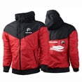 thumbnail image 3 of Chaqueta cortavientos con botones Sea Doo Seadoo Moto Harajuku de 2023, color liso, estilo coreano, 3 of 5
