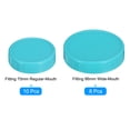 thumbnail image 3 of Mason Jar Lids, 18 pack Plastic Storage Lids with Seals, 10 Regular Mouth 8 Wide Mouth (Light Blue), 3 of 6
