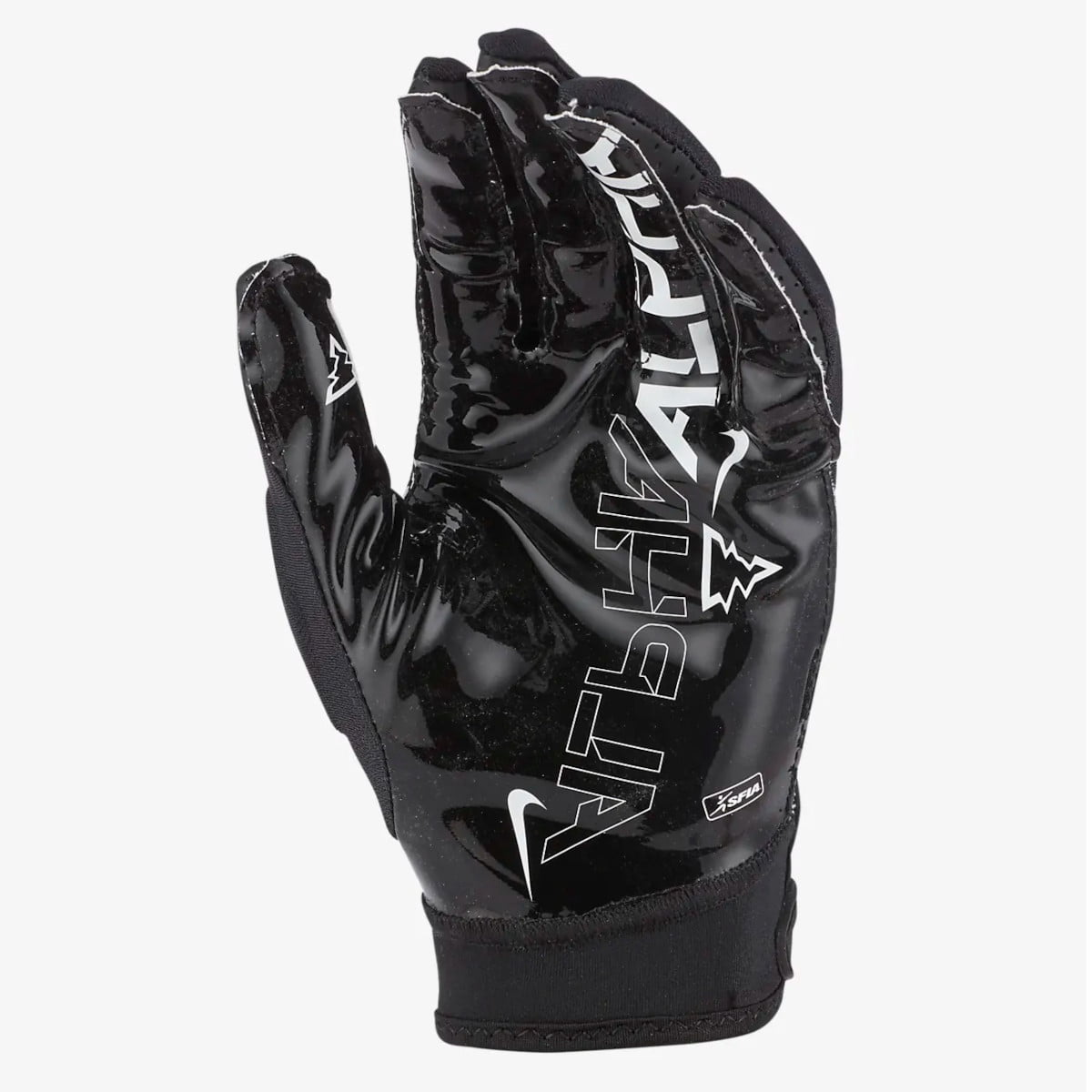NIKE SUPERBAD 6.0 FOOTBALL GLOVES Black | White MD - Walmart.com