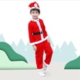 thumbnail image 5 of Kids Santa Claus Christmas Outfits Sets Top Pants Kids Santa Warm Christmas Christmas Outfit Kids Boy, 5 of 5