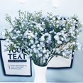 thumbnail image 3 of Artificial Gypsophila ramo PU plástico falso planta interior al aire libre boda decoración del hogar 10 Piezas seitruly JJ22693-02, 3 of 6