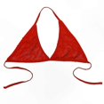 thumbnail image 4 of Rhinestone Embellished Sheer Bralette with Halter Neck and Backless Design for Women, 4 of 5