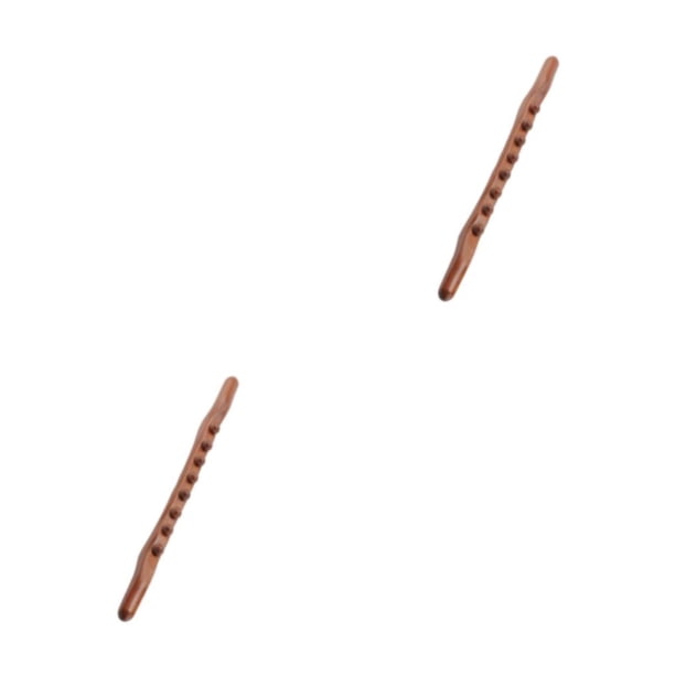 Soidarity Wooden Guasha Scraping Stick Massage Tools Guasha Wood Tool Carbonización 2Conjunto