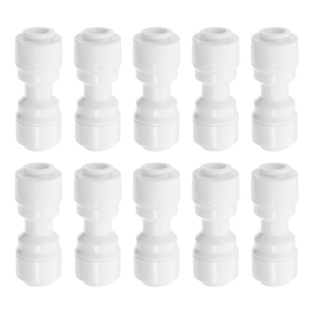 KAKOWELY Pièces de Système de Brumisation 2 Pcs Connecteurs Droits Adaptateurs de Brumisation pour Raccord de Tuyau de Jardin Connecteurs de Système de Brumisation Extérieur
