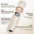 thumbnail image 4 of Travel Electric Kettle Mini Kettle, Stainless Steel 500ML,US Plug, 4 of 5