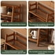 thumbnail image 5 of Estante de almacenamiento de escritorio de doble capa, estante de almacenamiento misceláneo, conciso y elegante, organizador de cocina para dormitorio, estante de almacenamiento de bambú, 5 of 6