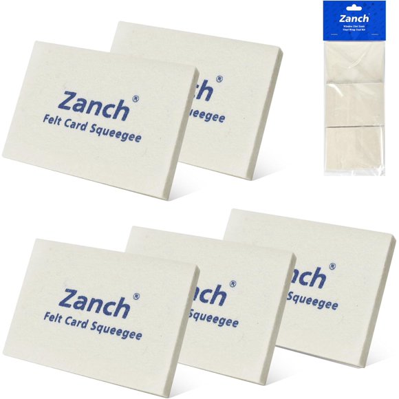 shiyou-Window Tint Tools,Soft Wool Felt Squeegee for Window Tint Protective and Vinyl Wrap Film Installation【5pcs Square】