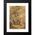 thumbnail image 2 of Giovanni Odazzi 13x18 Black Modern Framed Museum Art Print Titled - The Martyrdoms of the Apostles Philip and James the Lesser (Before 1704 - 1727), 2 of 5